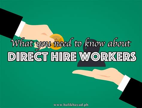 direct hiring jobs abroad|Overseas, Direct Hire Work, Jobs .
